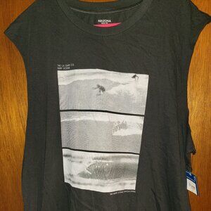 Mens Arizona Surf T Shirt XXL Sleeveless Tee 2x LA Surf Co black or gray